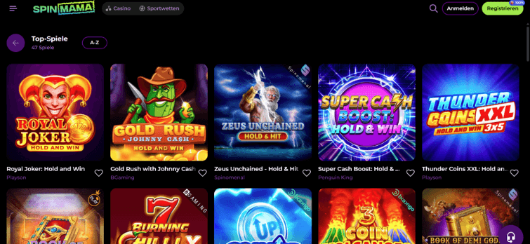 Spinmama Casino - Twoje Miejsce na Gry Hazardowe Online