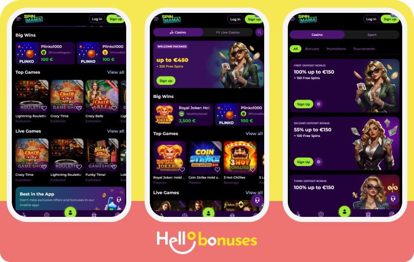 Spinmama Casino - Twoje Miejsce na Rozrywkę Online 0