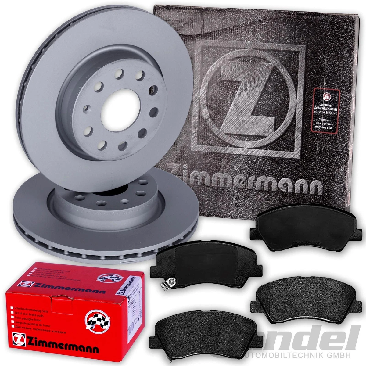 Безпечне гальмування для Renault Master II C: Zimmermann та Otto-Zimmermann