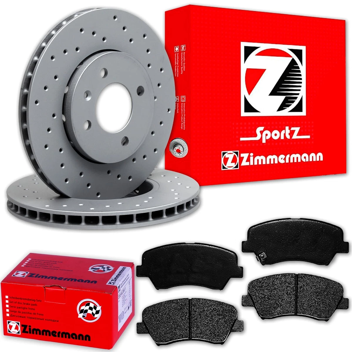 Безпечне гальмування для Renault Master II C: Zimmermann та Otto-Zimmermann